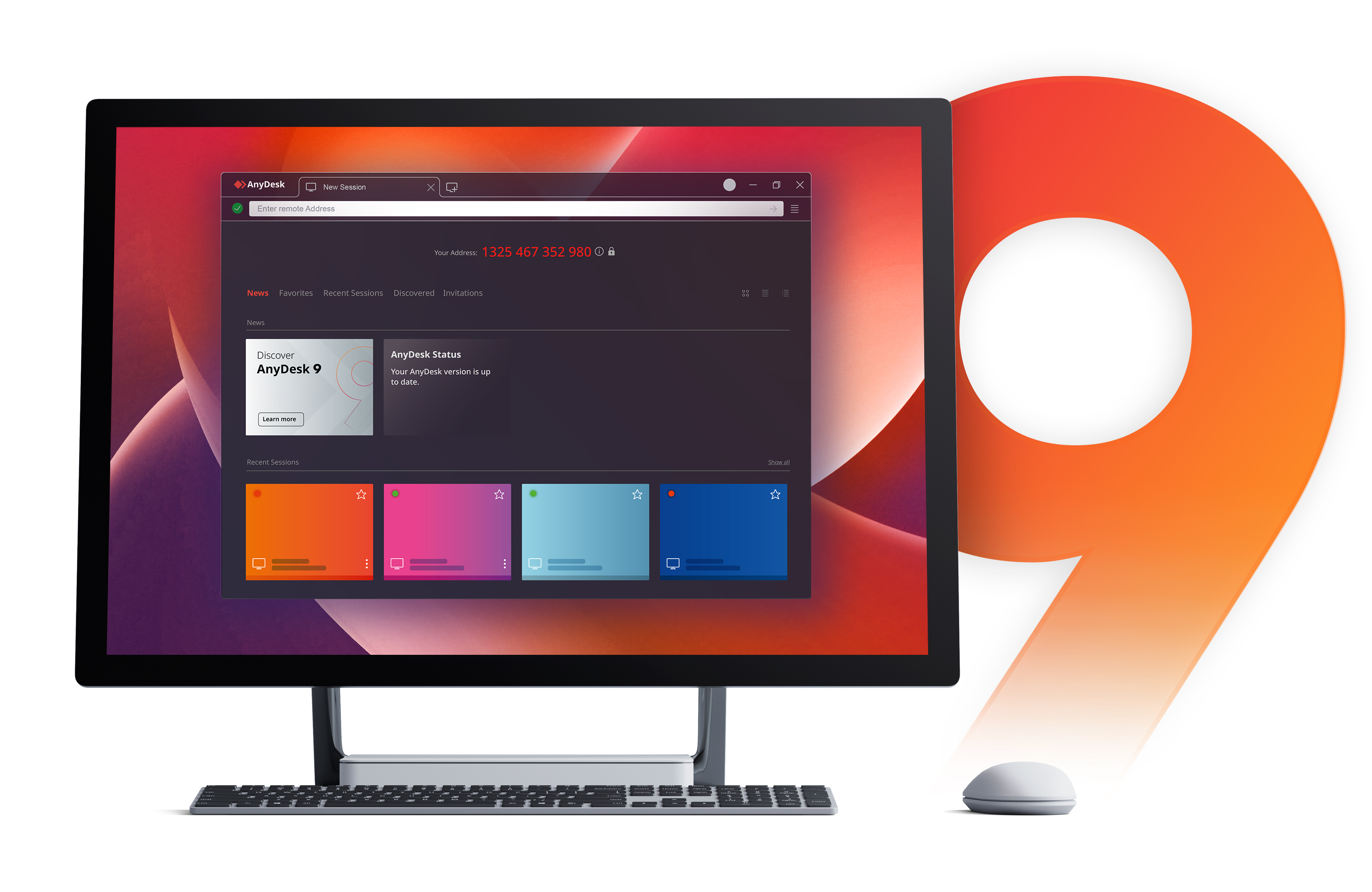 AnyDesk Windows 界面